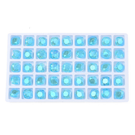Glass Rhinestone Cabochons MRMJ-N029-02A-09-1