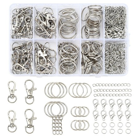 DIY Keychain Jewelry Making Finding Kits DIY-YW0012-02-1