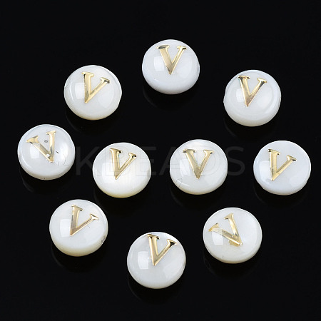 Natural Freshwater Shell Beads SHEL-S278-036V-1