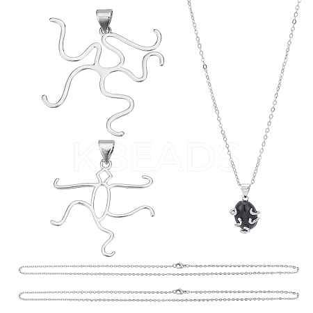 DIY Necklace Making Kits DIY-NB0013-84C-1