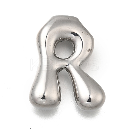 304 Stainless Steel Pendants STAS-S166-02P-18-1
