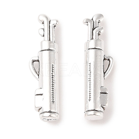 Tibetan Style Alloy Pendants TIBEP-S291-07-RS-1