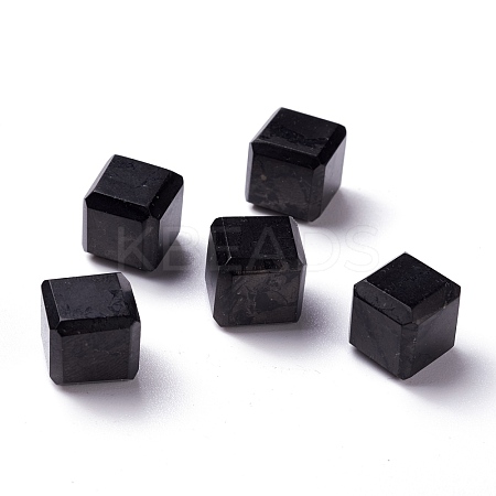 Natural Shungite Beads G-F675-23A-1