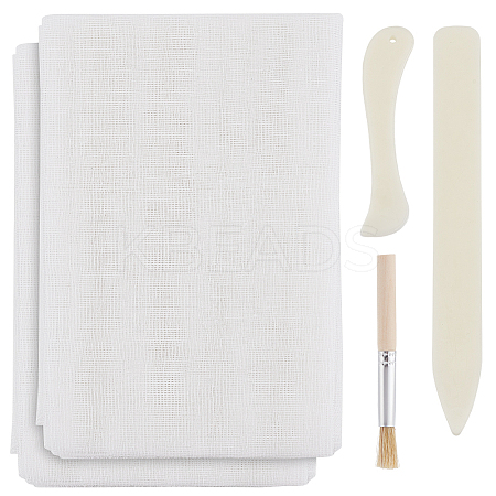 1Set Cotton Gauze Fabric Bookbinding Supplies Set AJEW-AN0007-30-1