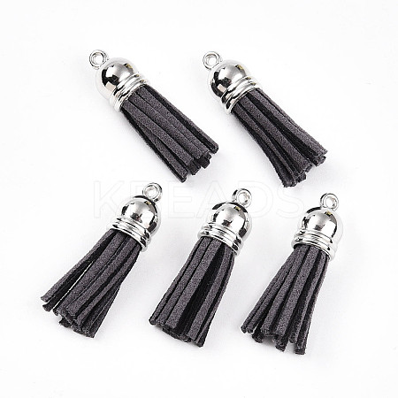 Faux Suede Tassel Pendant Decorations X-FIND-T002-A32-1
