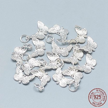 925 Sterling Silver Pendants X-STER-T002-74S-1