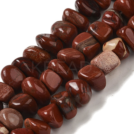 Natural Red Jasper Beads Strands G-B078-D05-03-1