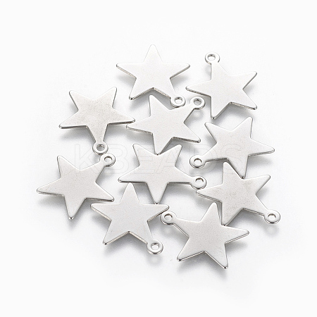 Tarnish Resistant 201 Stainless Steel Pendants LS-STAS-L233-031A-P-1