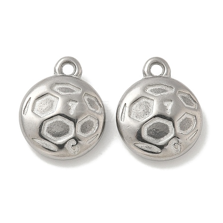 Anti-Tarnish 304 Stainless Steel Pendants STAS-Q334-12P-01-1