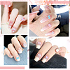 400Pcs 4 Styles Opaque & Transparent Resin Cabochons CRES-CP0001-04-6