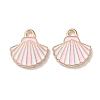 Alloy Enamel Pendants ENAM-O001-02C-G-1