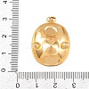 304 Stainless Steel Rhinestone Pendants STAS-A135-06G-3