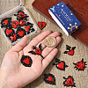 16Pcs 8 Styles Alloy Enamel Gothic Style Pendants PALLOY-SC0004-45B-4