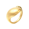 304 Stainless Steel Open Cuff Rings for Women STAS-Z103-03G-05-1
