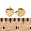 304 Stainless Steel Pendant Cabochon Settings STAS-A194-05G-G-3