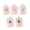 Natural Mixed Stone Pendants LS-G-I391-03G-M-2