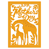 Mother's Day Theme Carbon Steel Cutting Dies Stencils DIY-WH0263-0269-6