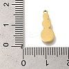 Ion Plating(IP) 304 Stainless Steel Manual Polishing Charms STAS-M059-04G-02-3