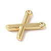 Rack Plating Brass Pendants KK-L216-003G-X-2