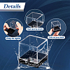 Acrylic Display Case Specimen Box CON-WH0095-122-4