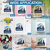 1Pc PET Hollow Out Drawing Painting Stencils DIY-MA0005-57-5
