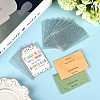 2 Bags 2 Styles Rectangle Laser Transparent Plastic Packaging Bags ABAG-SP0001-46C-5