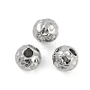 Anti-Tarnish Textured 316 Surgical Stainless Steel Beads STAS-M106-01D-P-1