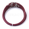 Stainless Steel Wire Necklace Cord DIY Jewelry Making TWIR-R003-09-1