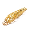 Hollow out Iron Finger Nail Tip Claw Rings AJEW-WH0282-36B-2
