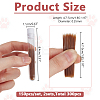 Plastic Simulated Animal Whiskers for Crafts Needle Felting DIY-WH0430-904C-04-2