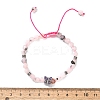 Brass Beaded Bracelets BJEW-Z094-03B-5