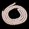 Baking Paint Glass Beads Strands DGLA-R053-01C-3