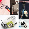 20Pcs 4 Style Alloy Key Rings KEYC-CJ0001-06-7