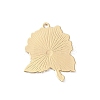 Light Gold Plated Alloy Enamel Pendants ENAM-D065-01KCG-02-2