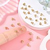 SHEGRACE Brass Bead Cap Pendant Bails XGRQ6M831-912G-4
