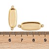 304 Stainless Steel Cabochon Connector Settings STAS-A194-06C-G-3