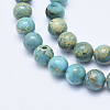 Natural Aqua Terra Jasper Beads Strands G-E444-14A-10mm-3