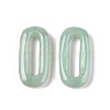 Natural Green Aventurine Oval Pendants G-N342-105G-1