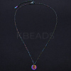 201 Stainless Steel Pendants Necklaces LS-NJEW-S105-JN627-8-2