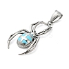 316 Surgical Stainless Steel Pendants STAS-A123-03AS-01-2