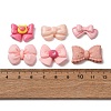 48Pcs 12 Styles Resin Cabochons CRES-SC0002-99-3