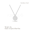 Fashionable 304 Stainless Steel Viking Pirate Symbol Pendant Necklaces for Daily Wear DQ8067-2