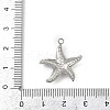 304 Stainless Steel Pendants STAS-B092-05A-P-3