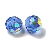 Electroplate Glass Beads EGLA-Z004-01B-11-3