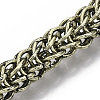 Men's Alloy Wheat Chain Bracelets BJEW-T014-09AB-3