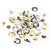 72Pcs 12 Style Brass Pendants FIND-SW0001-24-3