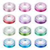 12Pcs 12 Colors 3-Ply Round Metallic Cord MCOR-TAC001-03A-3