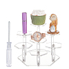 Acrylic Toy Model Display Stand ODIS-WH0001-06A-7