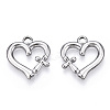 Non-Tarnish 304 Stainless Steel Pendants STAS-T063-203P-1