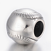 304 Stainless Steel European Beads STAS-H446-105AS-2
